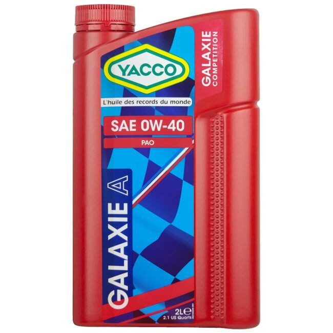Масло моторное YACCO GALAXIE A 0W40 (2 L)